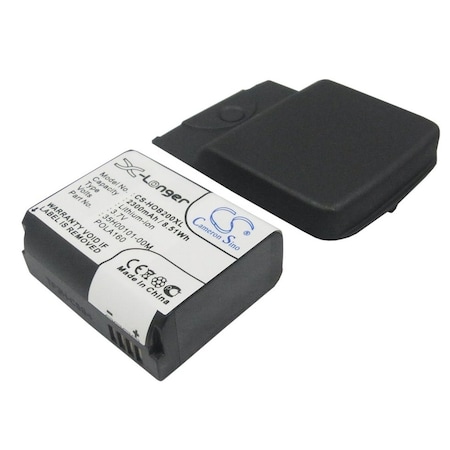 Bsc Preferred HTC Polaris 200 Touch Find Mobile Phone Replacement Battery CS-HOB200XL.1